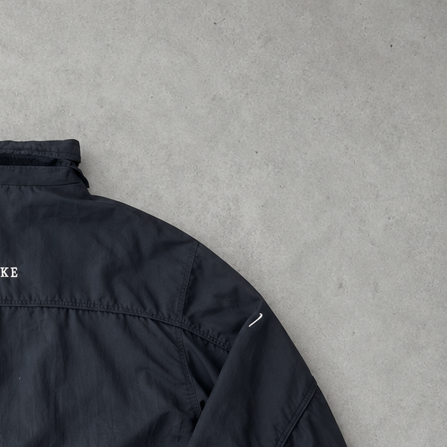 80s Nike Jacket Schwarz Rare (XL)