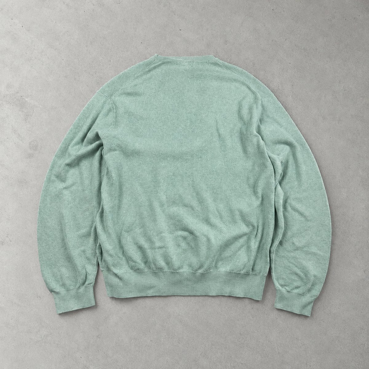 Ralph Lauren Sweater Mintgrün Rare (L) Stitched Logo