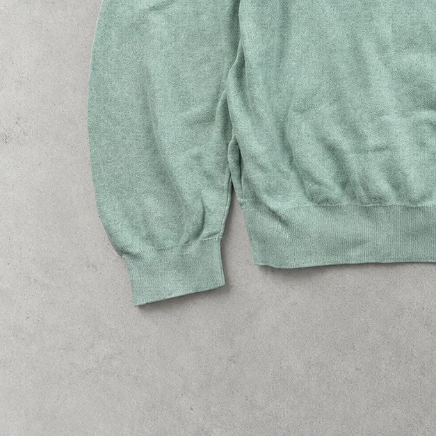 Ralph Lauren Sweater Mintgrün Rare (L) Stitched Logo