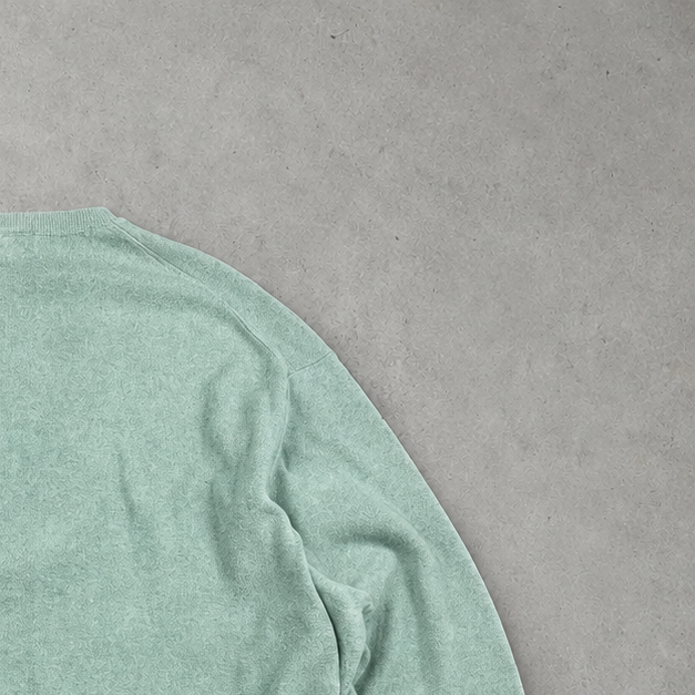 Ralph Lauren Sweater Mintgrün Rare (L) Stitched Logo