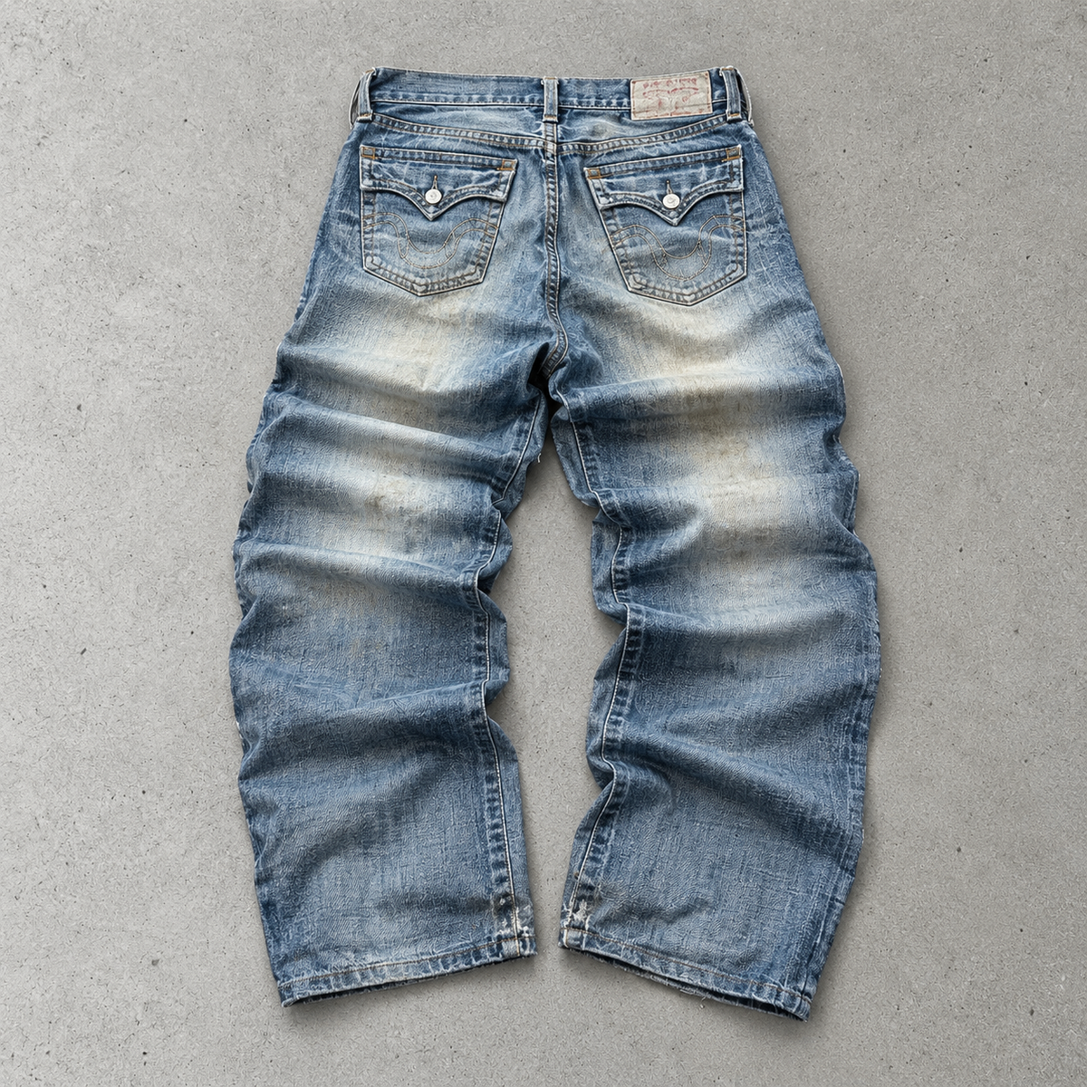 True Religion Baggy Jeans Light Blue Limited (M)