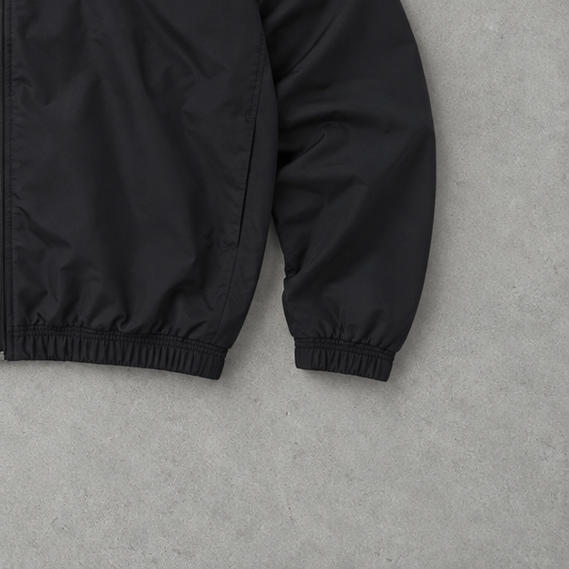 Adidas Windbreaker Black / White Rare (L)
