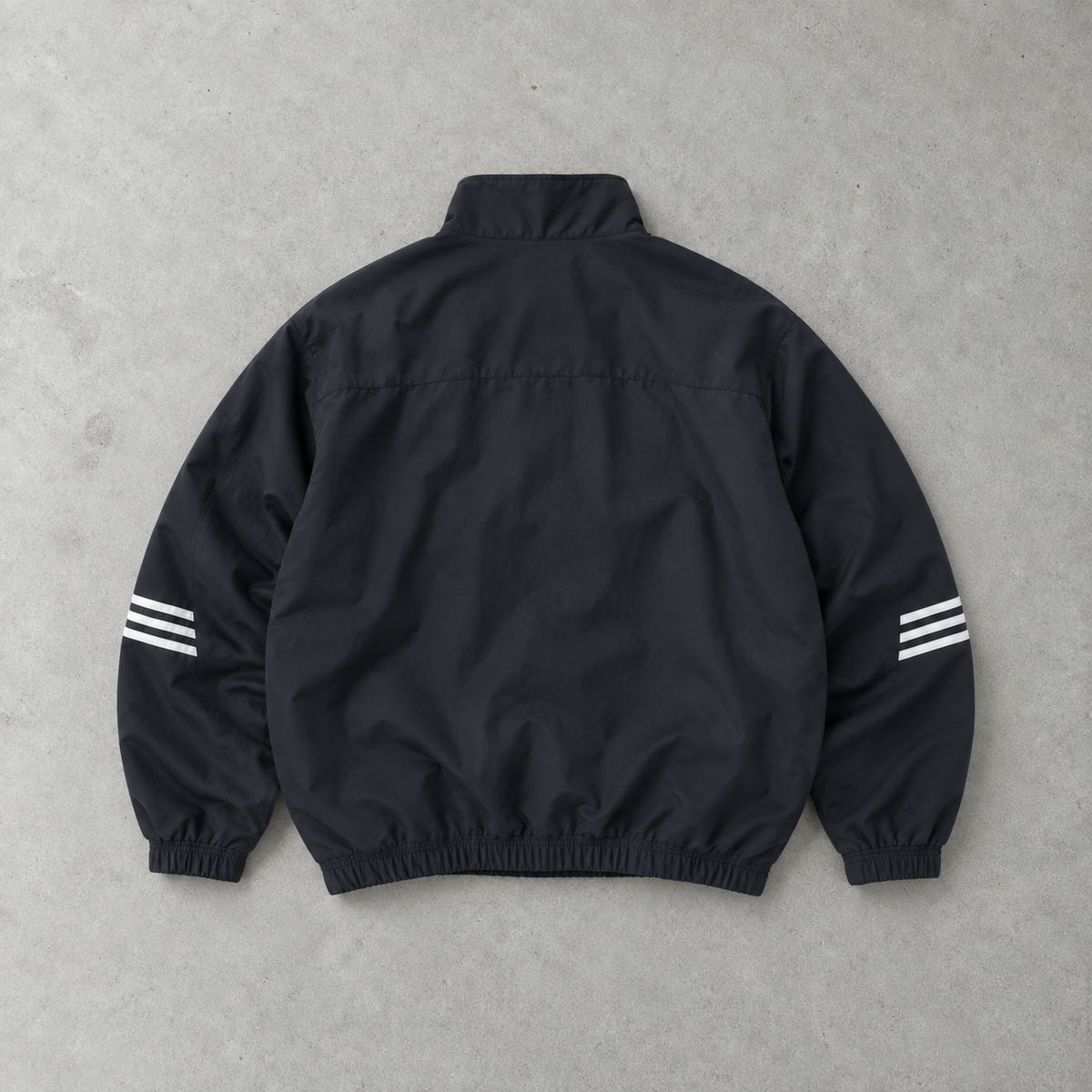 Adidas Windbreaker Black / White Rare (L)