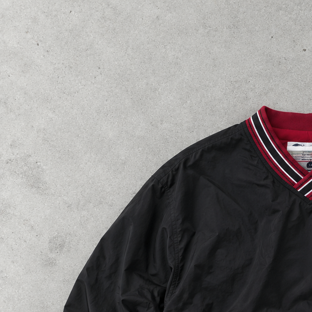 Champion Windbreaker Schwarz, Rot Rare (S)