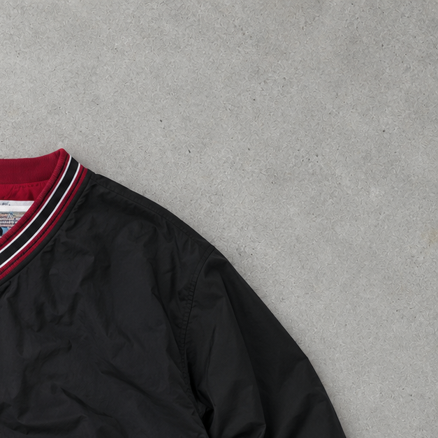 Champion Windbreaker Schwarz, Rot Rare (S)