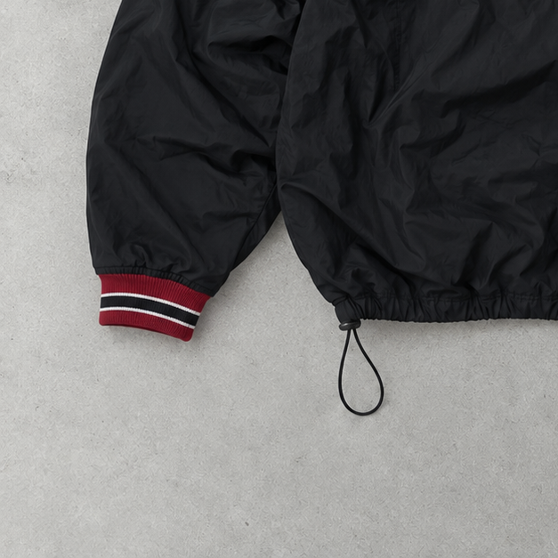 Champion Windbreaker Schwarz, Rot Rare (S)