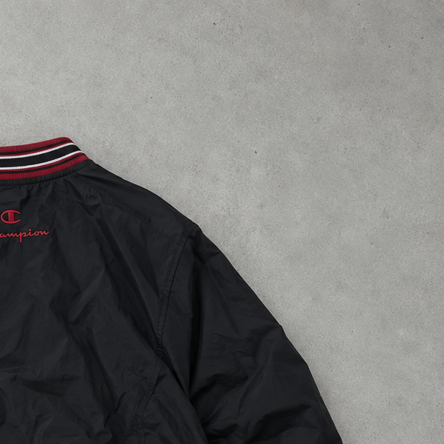 Champion Windbreaker Schwarz, Rot Rare (S)