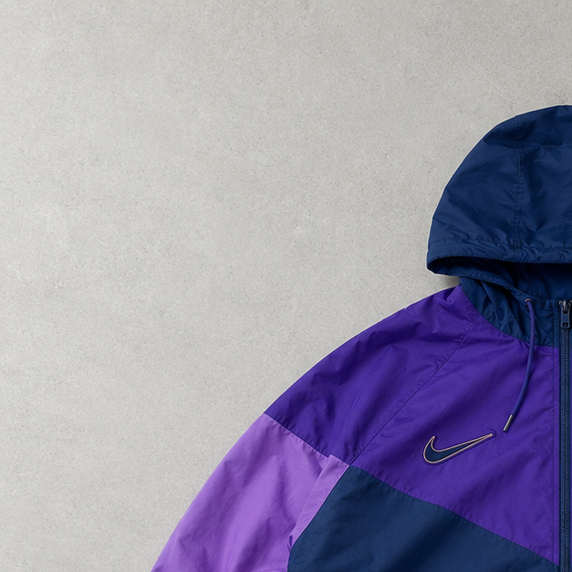 Nike Hoodie Lila, Blau Rare (M)