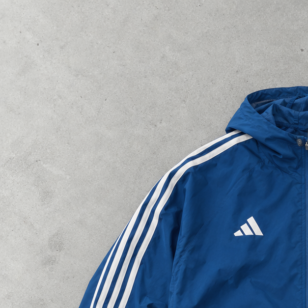 Veste Adidas Bleu / Blanc Limitée (XL)