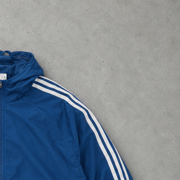 Veste Adidas Bleu / Blanc Limitée (XL)