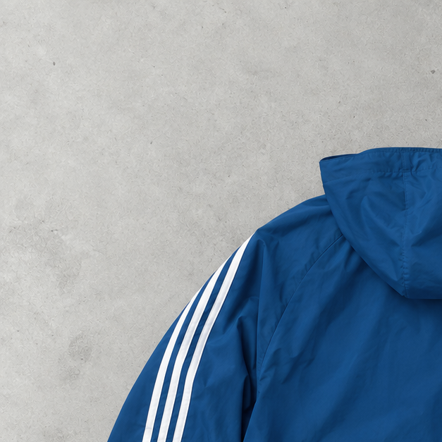 Veste Adidas Bleu / Blanc Limitée (XL)