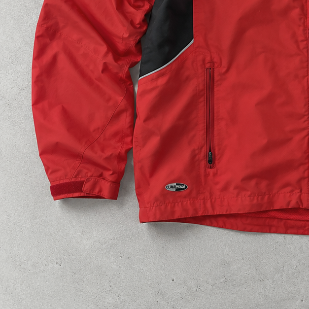adidas Jacket Rot, Schwarz Rare (M)