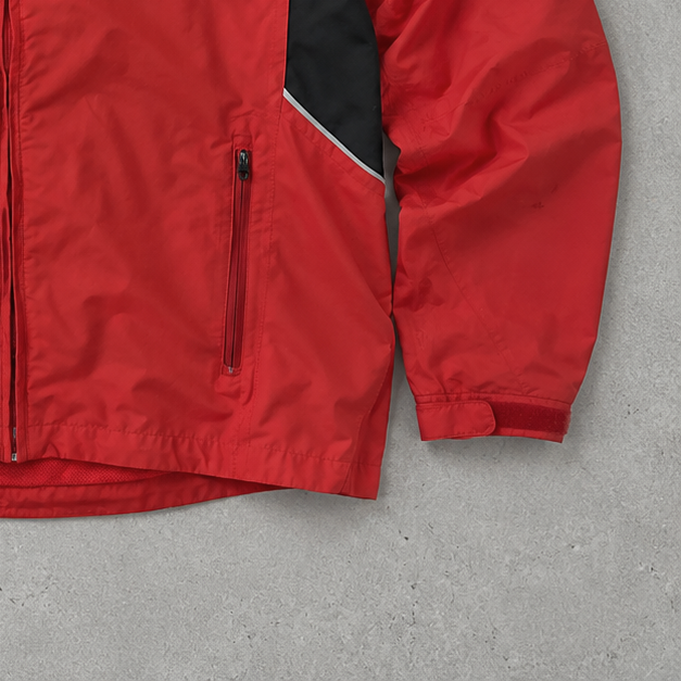 adidas Jacket Rot, Schwarz Rare (M)
