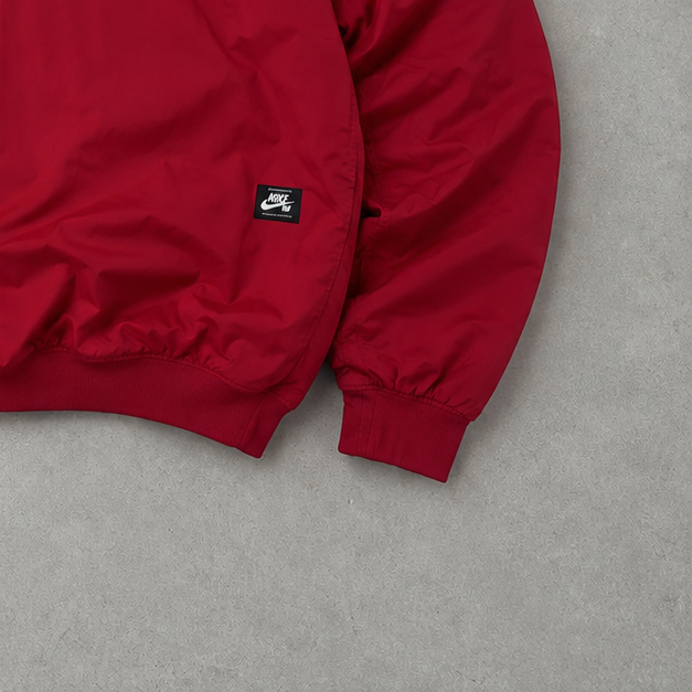 Nike Jacket Burgunderrot, Weiß Limited (M)