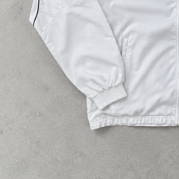 Coupe-vent Adidas Blanc / Noir Rare (XL)