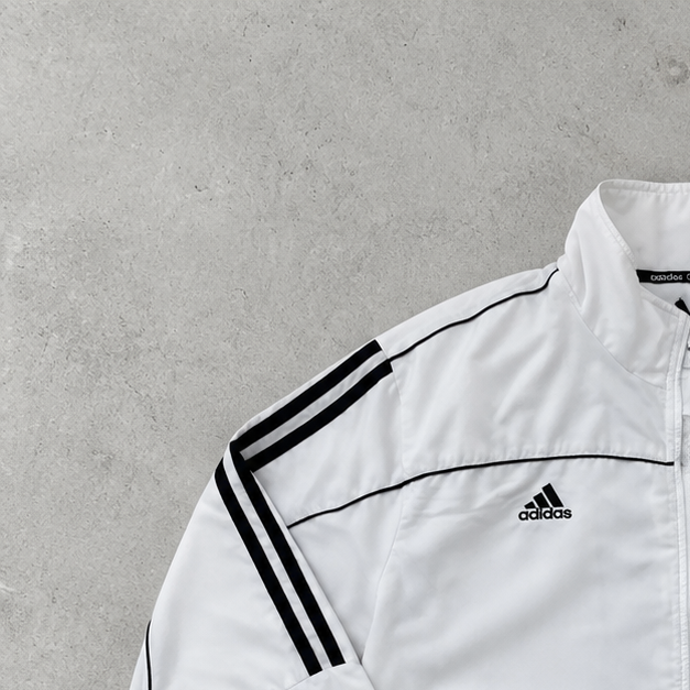 Coupe-vent Adidas Blanc / Noir Rare (XL)