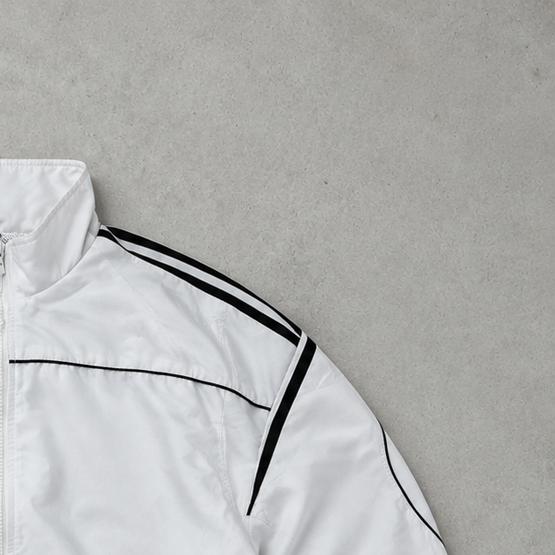 Coupe-vent Adidas Blanc / Noir Rare (XL)