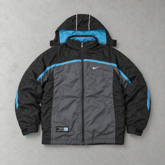 Nike Jacket Schwarz, Blau Rare (S)