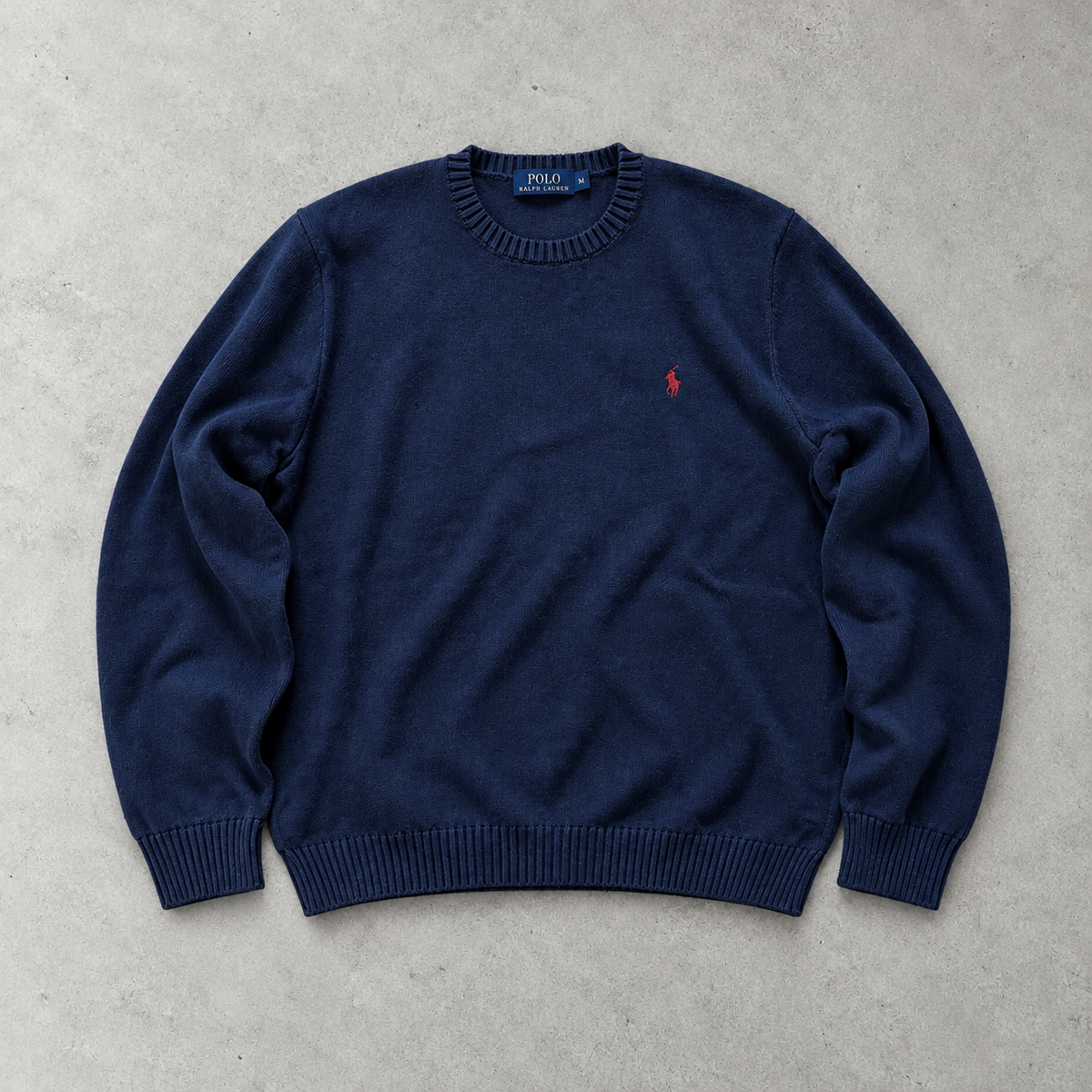 Polo Ralph Lauren Sweater Marineblau Rare (XL)