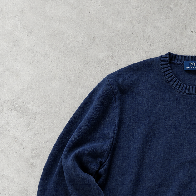 Polo Ralph Lauren Sweater Marineblau Rare (XL)