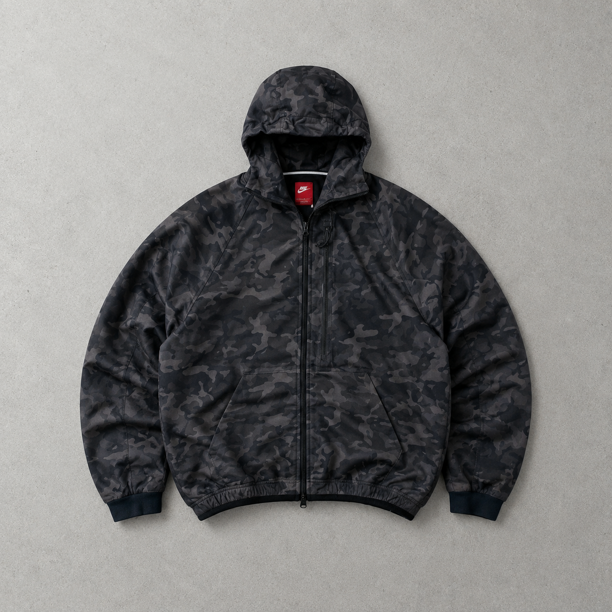 Y2K Nike Tech Fleece Jacke Khaki Limited (Größe M)