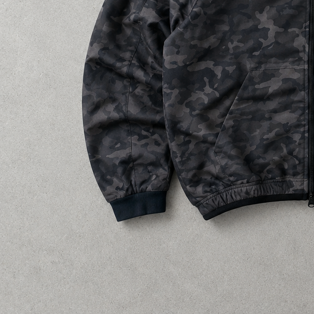 Y2K Nike Tech Fleece Jacke Khaki Limited (Größe M)