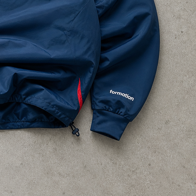 France Football 2008 Adidas Windbreaker Blau Limited (XL) Stitched Logo