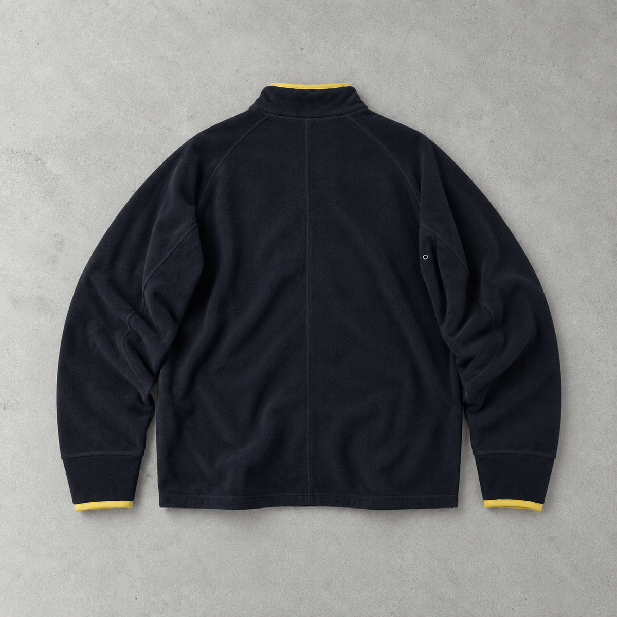Nike Fleece Jacket Schwarz, Gelb Rare Stitched Logo (S)