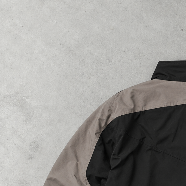 Y2K Nike Windbreaker Schwarz Rare (XL)