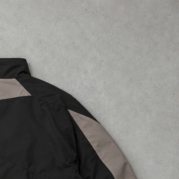 Y2K Nike Windbreaker Schwarz Rare (XL)