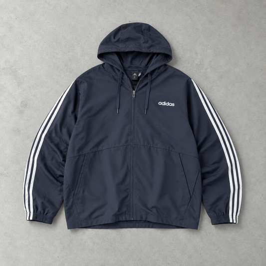 Adidas Rain Jacket Navy / White Rare (XL)