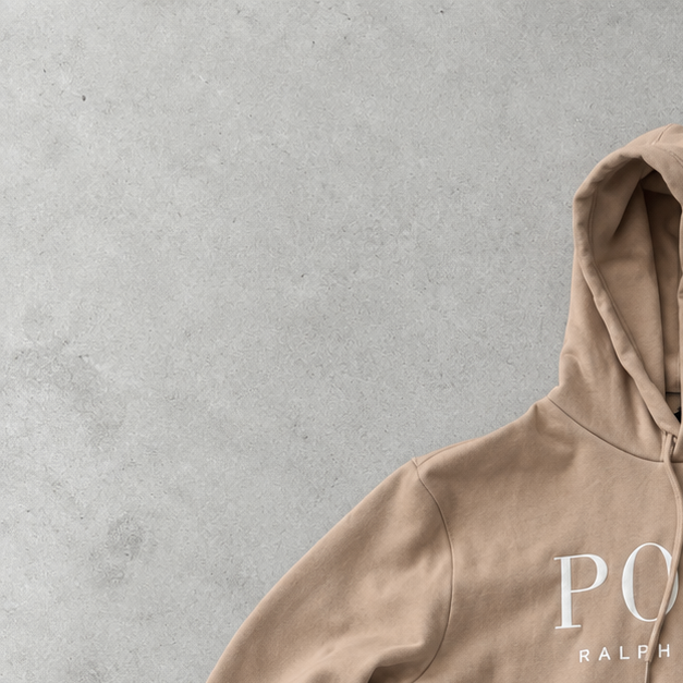 Ralph Lauren Hoodie Beige Limited (L)