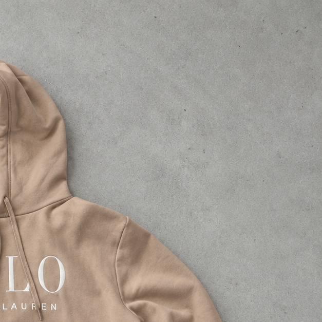 Ralph Lauren Hoodie Beige Limited (L)