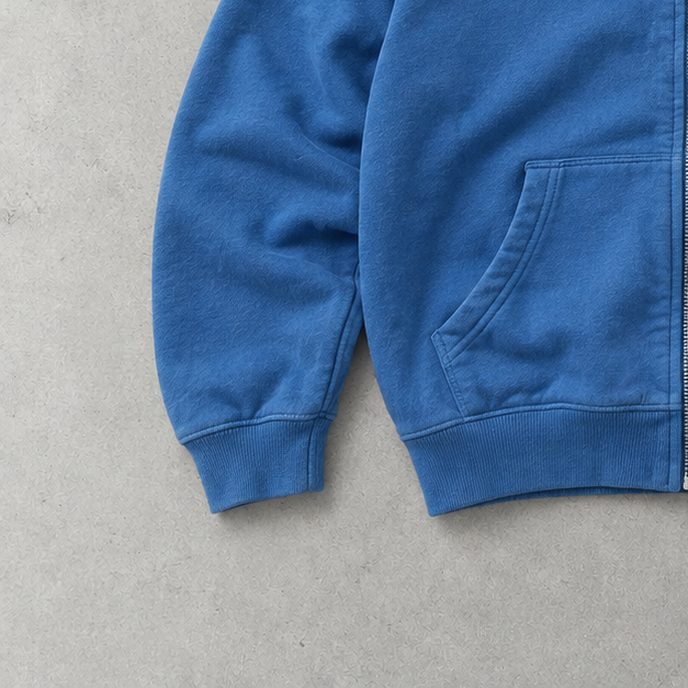Polo Ralph Lauren Hoodie Blau Rare (L) Stitched Logo