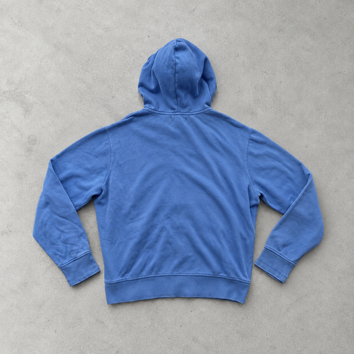 Polo Ralph Lauren Hoodie Blau Rare (L) Stitched Logo