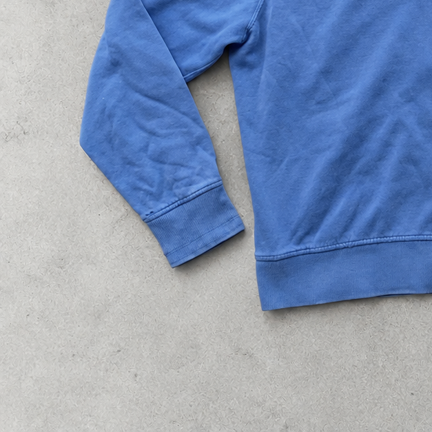 Polo Ralph Lauren Hoodie Blau Rare (L) Stitched Logo