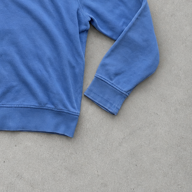 Polo Ralph Lauren Hoodie Blau Rare (L) Stitched Logo