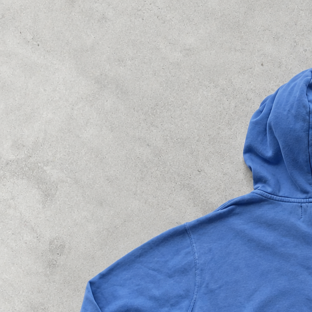 Polo Ralph Lauren Hoodie Blau Rare (L) Stitched Logo