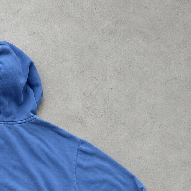 Polo Ralph Lauren Hoodie Blau Rare (L) Stitched Logo