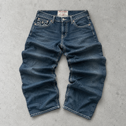 True Religion Bootcut Jeans Blue Rare (XL)