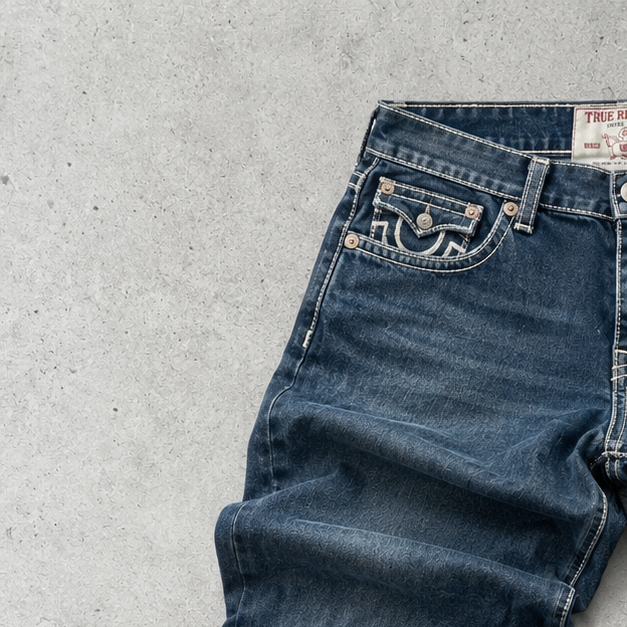 True Religion Bootcut Jeans Blue Rare (XL)