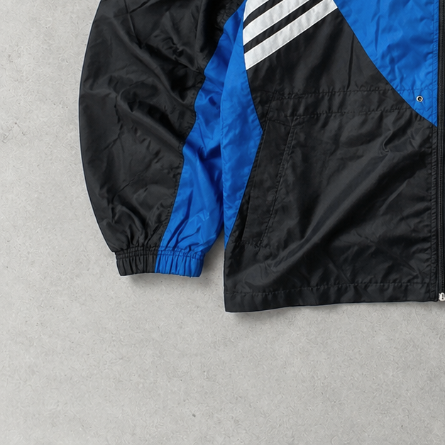 Veste de pluie Adidas Bleu / Noir Édition limitée (XL)