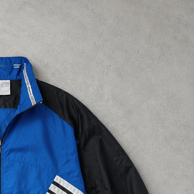 Veste de pluie Adidas Bleu / Noir Édition limitée (XL)