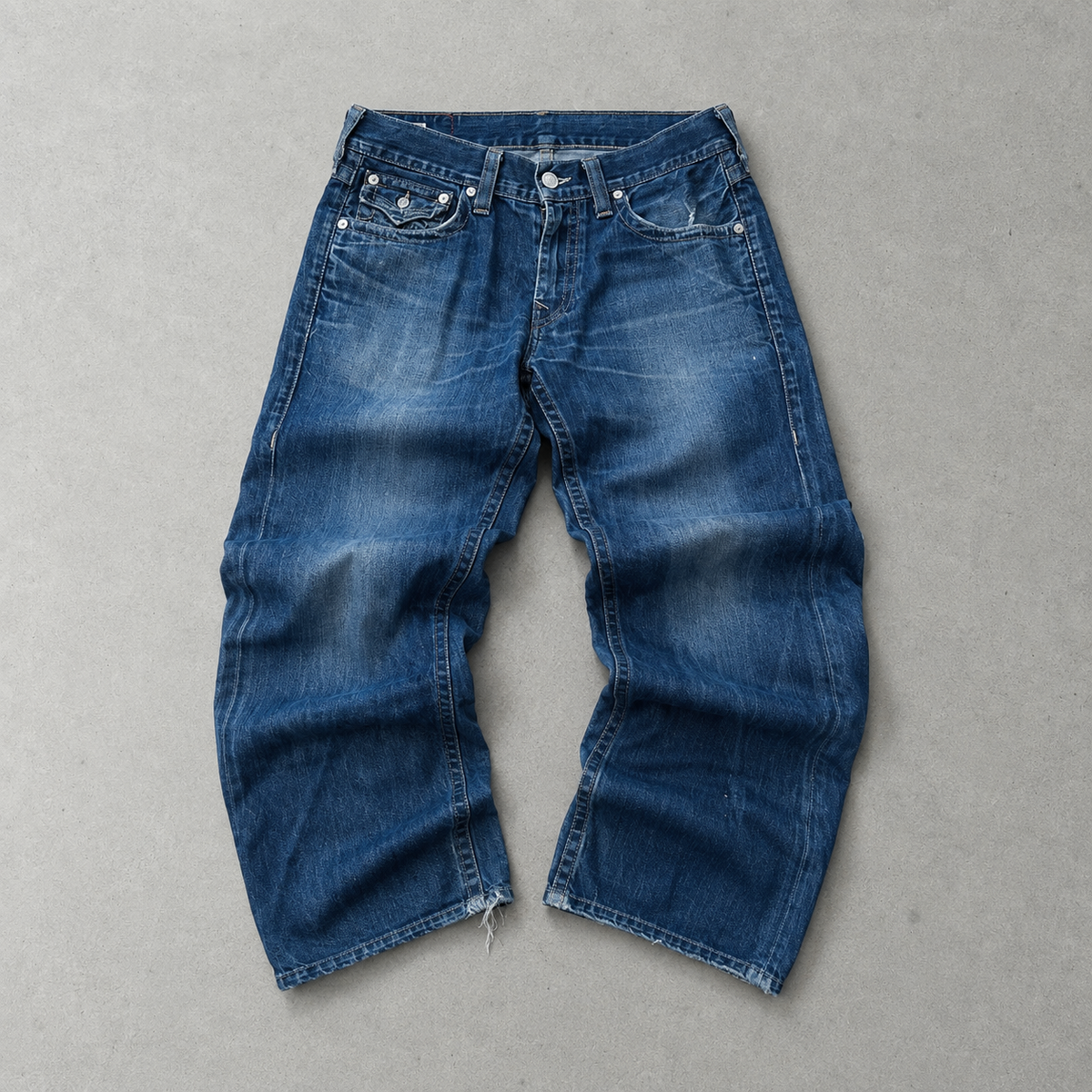 Y2K Vintage True Religion Bootcut Jeans Blau Limited (W33 | DE 48)
