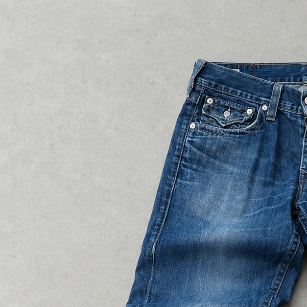 Y2K Vintage True Religion Bootcut Jeans Blau Limited (W33 | DE 48)