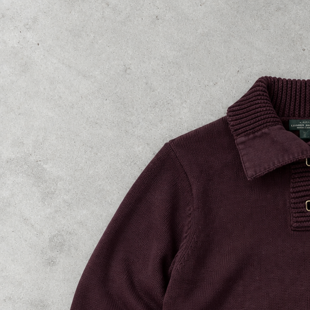 Ralph Lauren Sweater Burgunderrot Rare (L)
