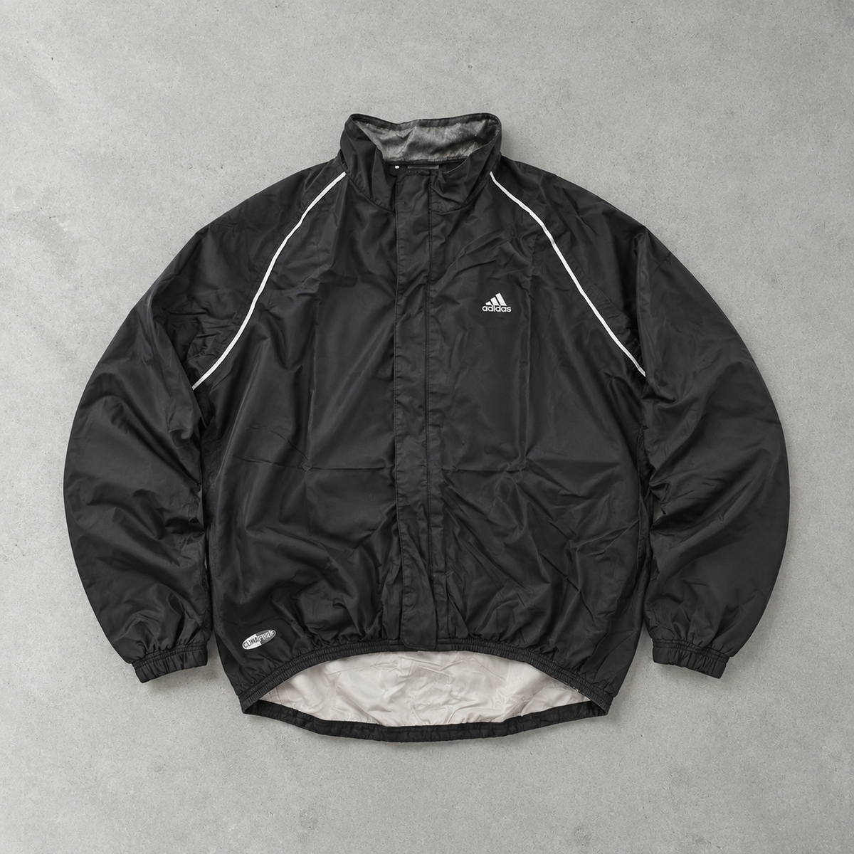 Adidas Regenjacke Schwarz Selten (L)