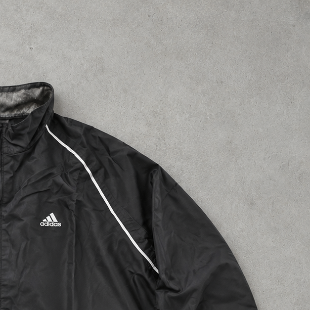 Adidas Regenjacke Schwarz Selten (L)