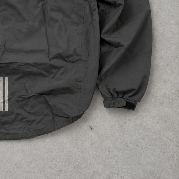 Adidas Regenjacke Schwarz Selten (L)