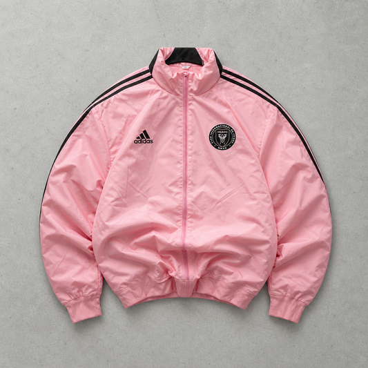 Adidas Windbreaker Schwarz, Rose Limited (XL) Stitched Logo